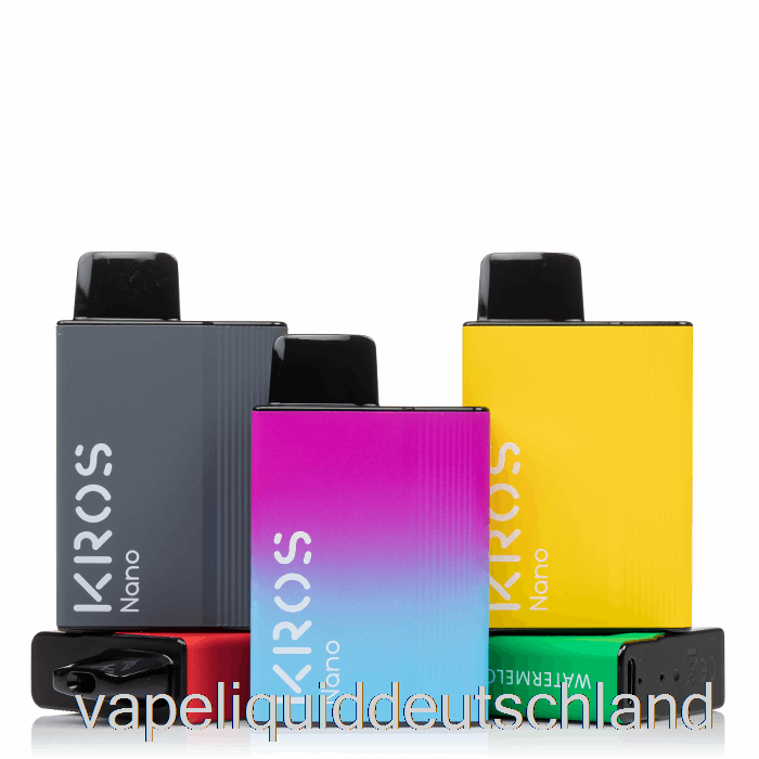 Kros Nano 5000 Einweg-Erdbeer-Apfel-Wassermelone-Vape-Flüssigkeit